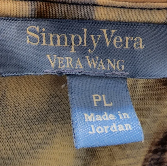 Simply Vera Vera Wang T shirt Blouse - Picture 7 of 7